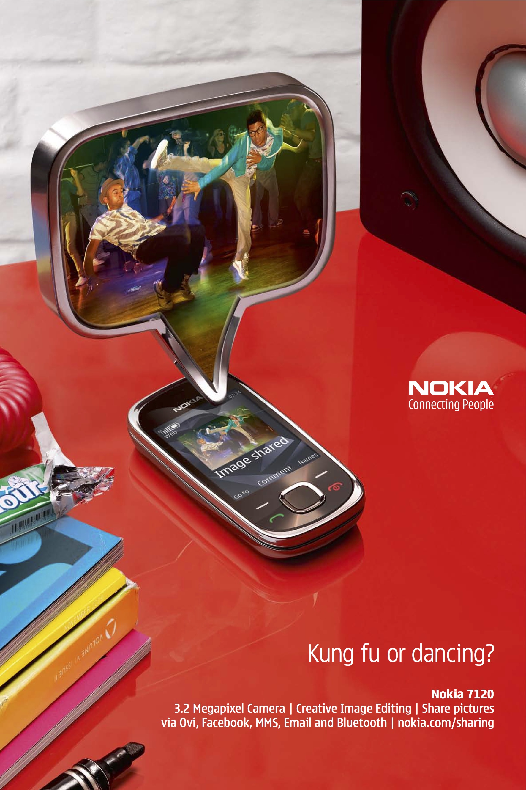 Nokia 7120 “Kung fu or dancing?” campaign